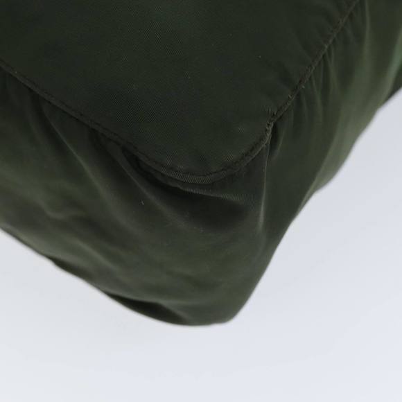 PRADA Hand Bag Nylon Khaki Auth ac2986 - Picture 14 of 16